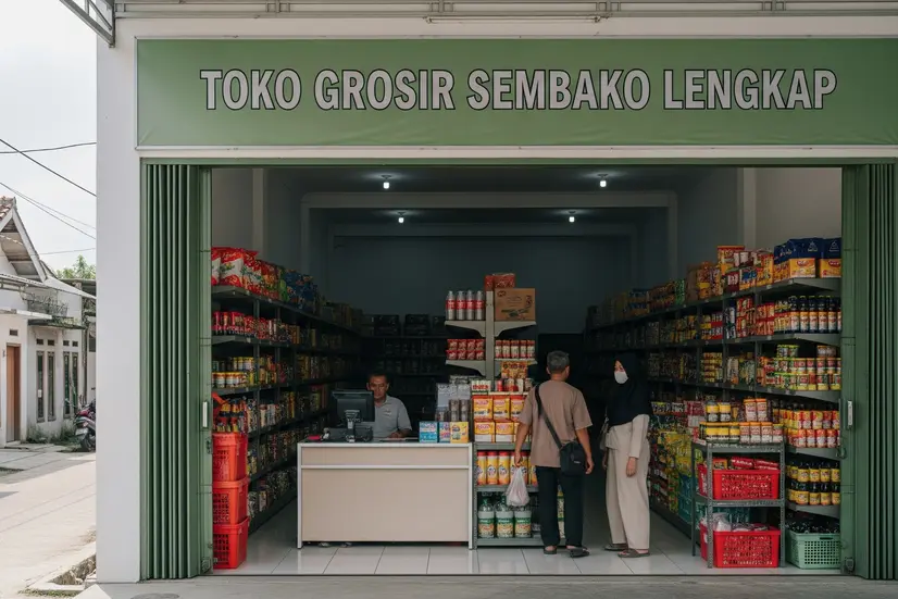 Lokasi usaha adalah salah satu faktor penentu keberhasilan bisnis grosir sembako