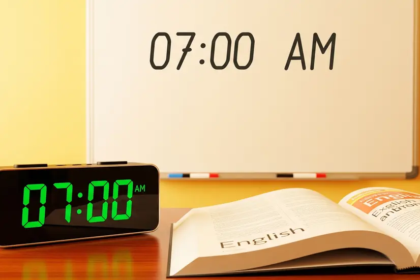 Latihan Menyebutkan dan Menulis Jam Bersama EF EFEKTA English for Adults