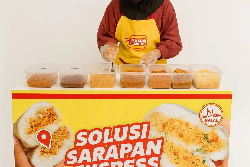 Info franchise Nasi Kepal Nusantara