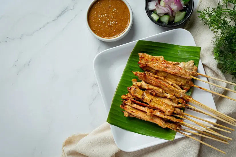 chicken satay Thailand