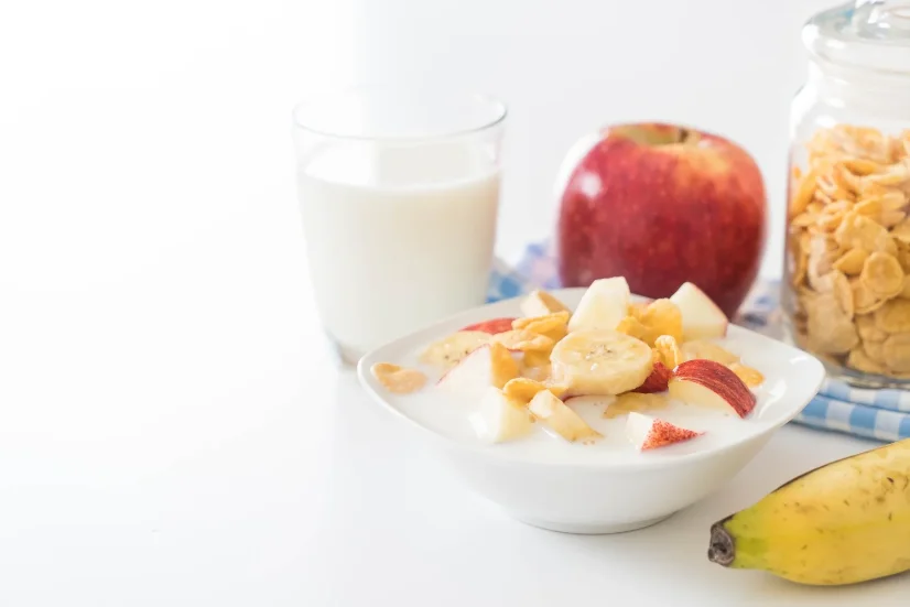 Sereal Susu dengan Buah